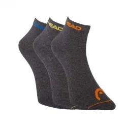Шкарпетки Head SNEAKER 3PPK UNISEX темно-сірий 35-38 (761010001-002 35-38) - Robinzon.ua