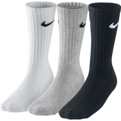 Жіночі Шкарпетки Nike U V CUSH CREW 3P VALUE 108 Різнокольоровий 34-38 (7dSX4508-965 34-38) - Robinzon.ua