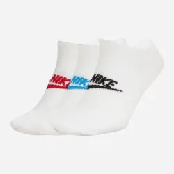 Жіночі Шкарпетки Nike U NK NSW EVERYDAY ESSENTIAL NS 3PR білий, мультиколор Уні 34-38 SK0111-911 34-38 - Robinzon.ua