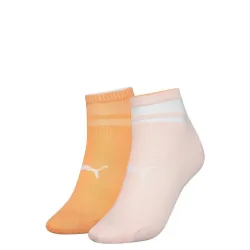Шкарпетки Puma Women's Short Structure 2-pack 39-42 light oragne/pink 103002001-010 - Robinzon.ua