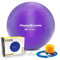 М'яч для фітнесу (фітбол) Power System PS-4018 &Oslash;85 cm PRO Gymball Purple - Robinzon.ua
