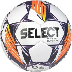 М'яч футбольний Select Brillant Super FIFA TB v24 Білий Фіолетовий Уні 5 (361598-009 5) - Robinzon.ua