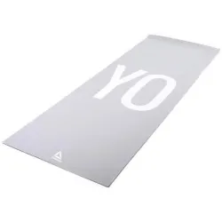 Двосторонній килимок для йоги  Reebok Double Sided 4mm Yoga Mat сірий Уні 173 х 61 х 0,4 см RAYG-11030YG - Robinzon.ua
