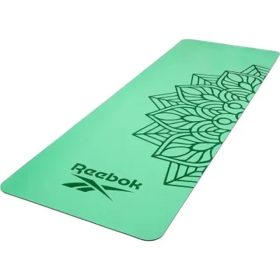 Двосторонній килимок для йоги Reebok Natural Rubber Yoga Mat рзелений Уні 183 х 61 х 0,32 см RAYG-11085GN - 1 - Robinzon.ua