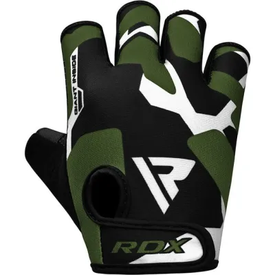Перчатки для фитнеса RDX F6 Sumblimation Black/Green L - 1 - Robinzon.ua