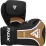 Боксерские перчатки RDX AURA PLUS T-17 Black Golden 10 унций (капа в комплекте) - 2 Боксерские перчатки RDX AURA PLUS T-17 Black Golden 10 унций (капа в комплекте) - 2 - Robinzon.ua