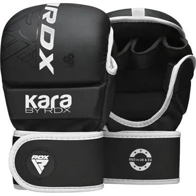 Рукавиці для ММА RDX F6 KARA Matte White Plus L/XL (капа у комплекті) - 1 - Robinzon.ua