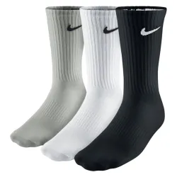 Жіночі Носки  Nike U NK PERF LTWT CREW 3PR Черный, Белый, Серый S (34-38) (SX4704-901 34-38) - Robinzon.ua
