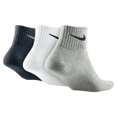 Жіночі Носки  Nike U NK PERF LTWT QT 3PR Черный, Белый, Серый S (34-38) (SX4706-901 34-38) - 1 - Robinzon.ua