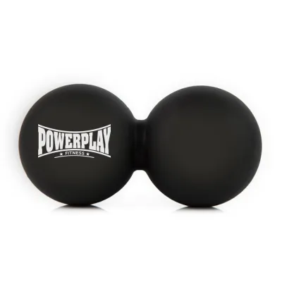Масажний силіконовий подвійний м'яч PowerPlay PP-4355 Silicone Lacrosse Peanut Ball (6.3*12.6см.) Чорний Масажний силіконовий подвійний м'яч PowerPlay PP-4355 Silicone Lacrosse Peanut Ball (6.3*12.6см.) Чорний - Robinzon.ua