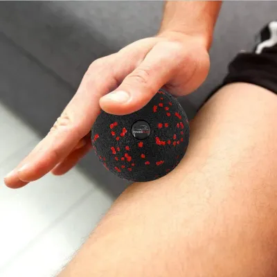 Массажный мяч PowerPlay PP-4350 Epp Massage Ball (d8) Черно/Красный - 5 - Robinzon.ua