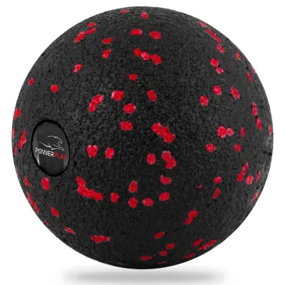 Массажный мяч PowerPlay PP-4350 Epp Massage Ball (d8) Черно/Красный - 1 - Robinzon.ua