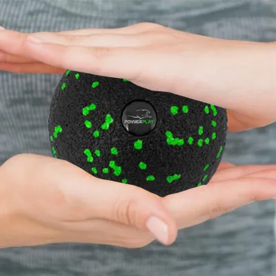 Массажный мяч PowerPlay PP-4350 Epp Massage Ball (d8) Черно/Зеленый - 5 - Robinzon.ua