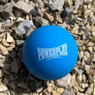 Масажний силіконовий м'яч PowerPlay PP-4354 Silicone Lacrosse Ball (6.3см.) Синій - 4 - Robinzon.ua