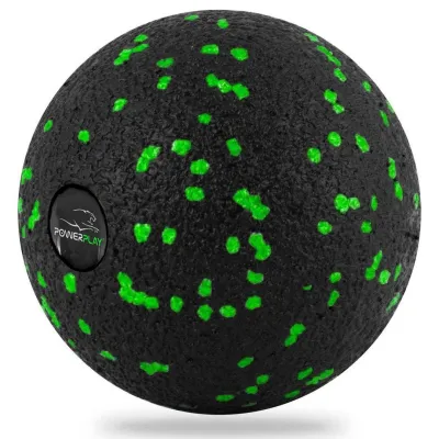 Массажный мяч PowerPlay PP-4351 Epp Massage Ball (d10) Черно/Зеленый - 1 - Robinzon.ua