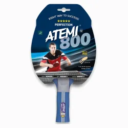 Ракетка для настільного тенісу ATEMI 800 А Perfection анатомічна *****  (4740152100468) - Robinzon.ua