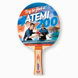 Ракетка для настільного тенісу ATEMI 200 анатомічна - Robinzon.ua