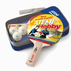 Набір настільного тенісу Atemi HOBBY (2р+3м+чохол) - Robinzon.ua
