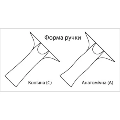 Ракетка для настільного тенісу ATEMI 5000 анатомічна Balsa-Carbon (4740152100604) - 2 - Robinzon.ua