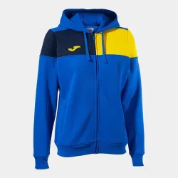 Жіноча спортивна кофта Joma CREW V синій,жовтий L 901863.709 L - Robinzon.ua