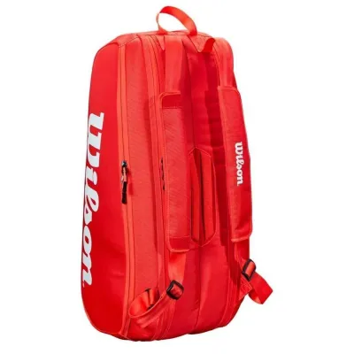 Теннисный чехол Wilson SUPER TOUR TRAVEL BAG Red WR8012201001 - 2 - Robinzon.ua
