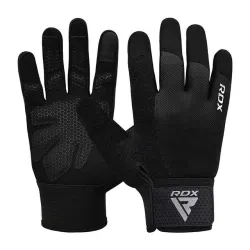 Рукавички для фітнесу RDX W1 Full Finger Plus Black M - Robinzon.ua