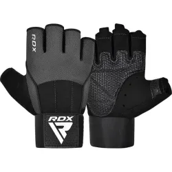 Рукавички для фітнесу RDX W3 GREY WITH EVA PADDING-S - Robinzon.ua