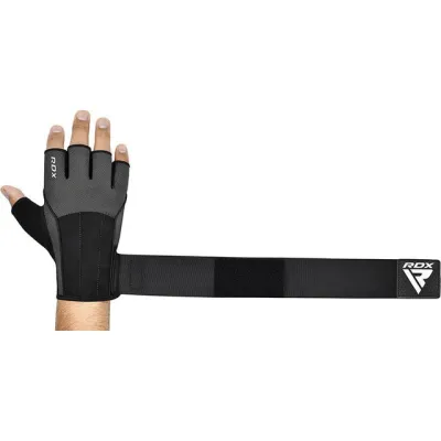 Рукавички для фітнесу RDX W3 GREY WITH EVA PADDING-S - 3 - Robinzon.ua