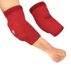Налокітники спортивні RDX Hosiery Elbow Foam Red/White XL - Robinzon.ua