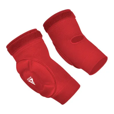 Налокотники спортивные RDX Hosiery Elbow Foam Red/White XL - 1 - Robinzon.ua