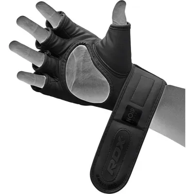 Перчатки для ММА RDX F15 Noir Matte Black M (капа в комплекте) - 4 - Robinzon.ua