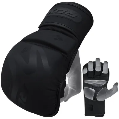 Перчатки для ММА (Греплинговые перчатки) RDX T15 Noir Noir Inner Matte Black XL - 3 - Robinzon.ua