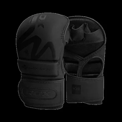 Перчатки для ММА (Греплинговые перчатки) RDX T15 Noir Noir Inner Matte Black XL - 2 - Robinzon.ua