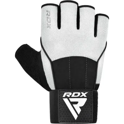 Рукавички для фітнесу RDX W3 WHITE WITH EVA PADDING-L - 1 - Robinzon.ua