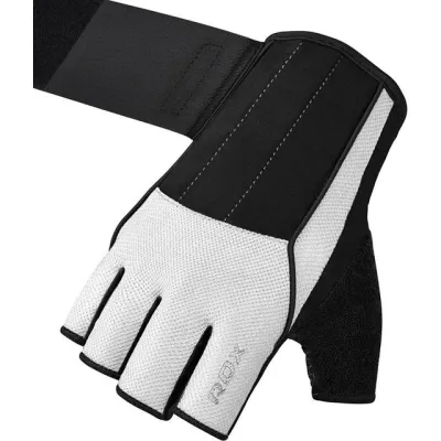 Рукавички для фітнесу RDX W3 WHITE WITH EVA PADDING-L - 5 - Robinzon.ua