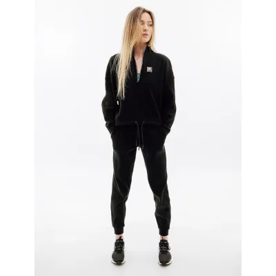 Женская Кофта Ellesse Oprello Crop Track Top Черный L (7dSRR17807-011 L) - 4 - Robinzon.ua