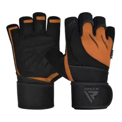 Перчатки для фитнеса RDX MICRO TAN/BLACK PLUS-M - Robinzon.ua