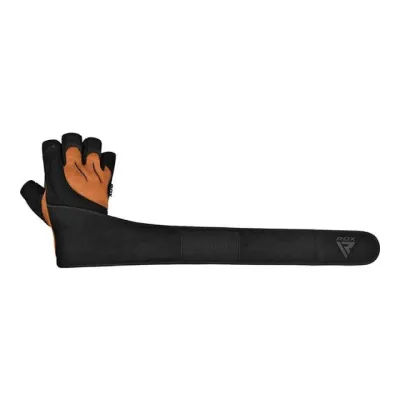 Перчатки для фитнеса RDX MICRO TAN/BLACK PLUS-M - 3 - Robinzon.ua