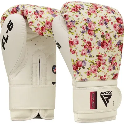 Боксерские перчатки RDX FL-6 WHITE-8 унций (капа в комплекте) - 2 - Robinzon.ua