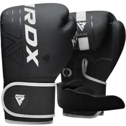 Боксерські рукавиці RDX F6 Kara Matte White 8 унцій (капа в комплекті) - Robinzon.ua