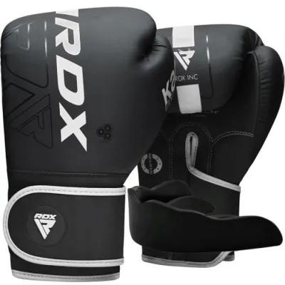Боксерські рукавиці RDX F6 Kara Matte White 8 унцій (капа в комплекті) Боксерські рукавиці RDX F6 Kara Matte White 8 унцій (капа в комплекті) - Robinzon.ua