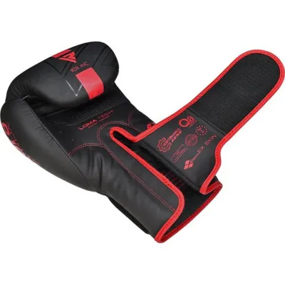 Боксерські рукавиці RDX F6 MATTE RED-6OZ (капа в комплекті) - 6 - Robinzon.ua