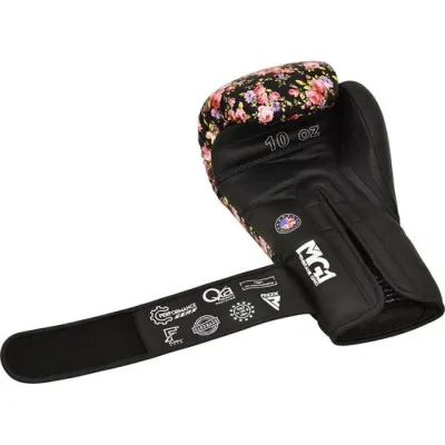 Боксерские перчатки RDX FL-5 BLACK-12 унций (капа в комплекте) - 4 - Robinzon.ua