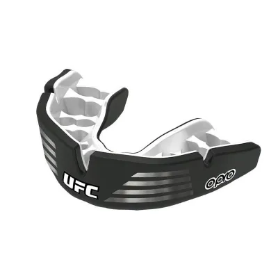 Капа OPRO Instant Custom-Fit UFC доросла (вік 11+)  Silver/Black (art.102529002) - 1 - Robinzon.ua