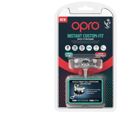 Капа OPRO Instant Eyes доросла (вік 11+) Black/Green (art.102524001) - 2 - Robinzon.ua