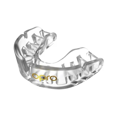 Капа OPRO Gold доросла (вік 11+)  Clear (art.102504015) - 1 - Robinzon.ua