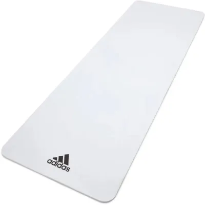 Килимок для йоги Adidas Yoga Mat білий Уні 176 х 61 х 0,8 см ADYG-10100WH - 1 - Robinzon.ua