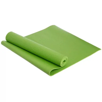 Килимок для йоги та фітнесу Power System PS-4014 PVC Fitness-Yoga Mat Green (173x61x0.6) - 1 - Robinzon.ua