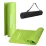Килимок для йоги та фітнесу Power System PS-4014 PVC Fitness-Yoga Mat Green (173x61x0.6) - Robinzon.ua