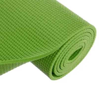 Килимок для йоги та фітнесу Power System PS-4014 PVC Fitness-Yoga Mat Green (173x61x0.6) - 4 - Robinzon.ua
